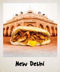 New Dehli pain plat pita Ethnic Food