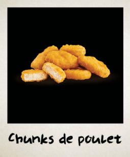 Chunks de Poulet 