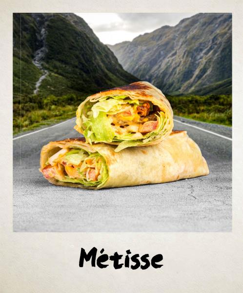 Le Métisse un wrap très gourmand chez Ethnic Food !