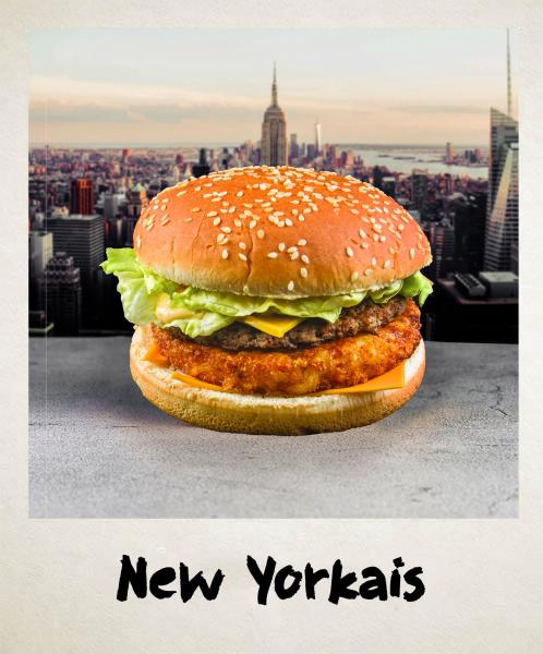 New Yorkais burger buns Ethnic Food